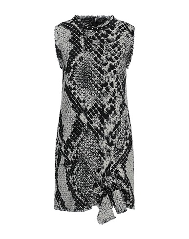 PINKO Sheath dress White 36% Cotton, 34% Acrylic, 23% Polyester, 5% Wool, 2% Polyamide