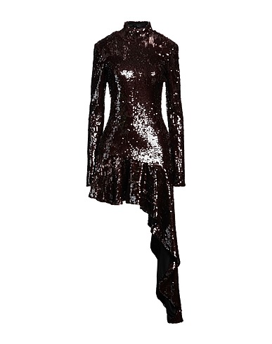 ANIYE BY Sequin dress Chocolate brown 93% Polyester, 7% Elastane