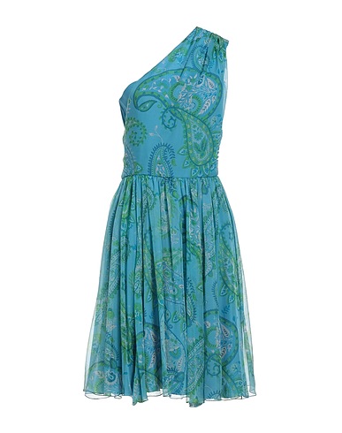 DIOR Midi dress Azure 100% Silk