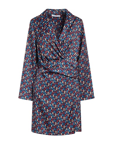 LE SARTE DEL SOLE Short dress Navy 100% Polyester, Elastane