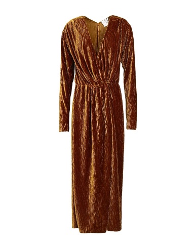 FORTE_FORTE Midi dress Marigold 90% Polyester, 10% Elastane