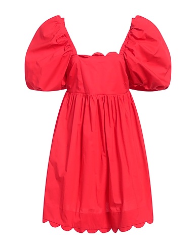 MEIMEIJ Short dress Red 100% Cotton