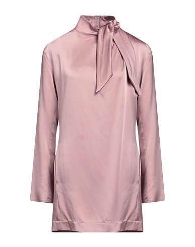 SEMICOUTURE Short dress Mauve 82% Acetate, 18% Viscose