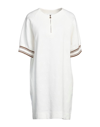 MAX MARA Short dress White 65% Cotton, 35% Polyamide