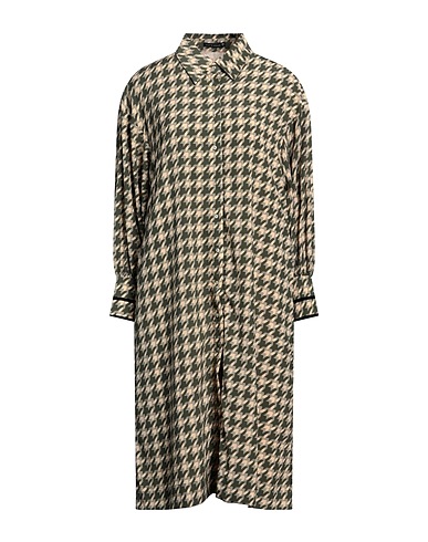 SKATÏE Midi dress Military green 100% Viscose, Recycled polyester
