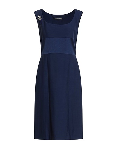 ALBERTA FERRETTI Midi dress Midnight blue 73% Rayon, 13% Mohair wool, 13% Virgin Wool, 1% Other Fibres