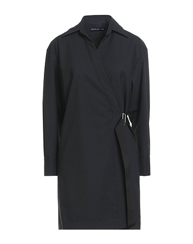 DEPARTMENT 5 Short dress Black 54% Polyester, 44% Virgin Wool, 2% Elastane