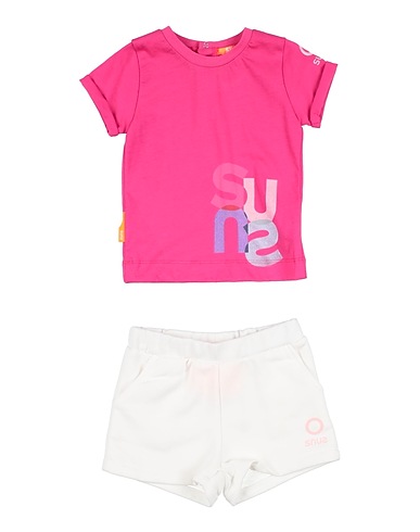 SUNS BOARDS Baby co-ord  Fuchsia 100% Cotton, Polyester
