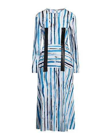 CHRISTOPHER KANE Midi dress Blue 57% Polyester, 40% Viscose, 3% Elastane