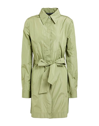 ALBERTA FERRETTI Shirt dress Sage green 79% Polyester, 21% Silk