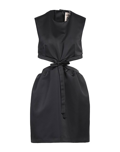 SEMICOUTURE Short dress Black 100% Polyester