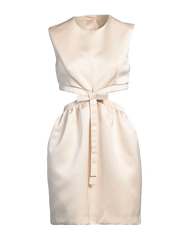 SEMICOUTURE Short dress Ivory 100% Polyester