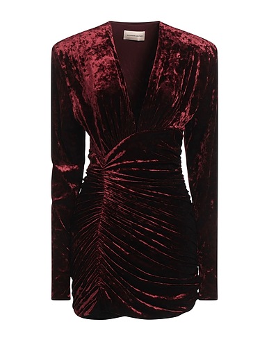ALEXANDRE VAUTHIER Tubino Bordeaux 90% Poliestere, 10% Elastan