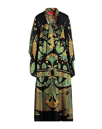 LA DOUBLE J Midi dress Black 100% Silk