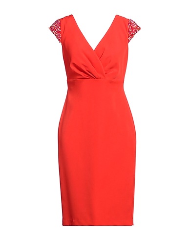 CAMILLA  Milano Sheath dress Coral 88% Polyester, 12% Elastane