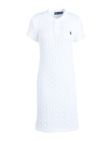 POLO RALPH LAUREN DRESSES White 100% Cotton