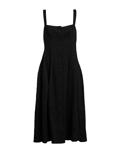 CHLOÉ Midi dress Black 100% Linen