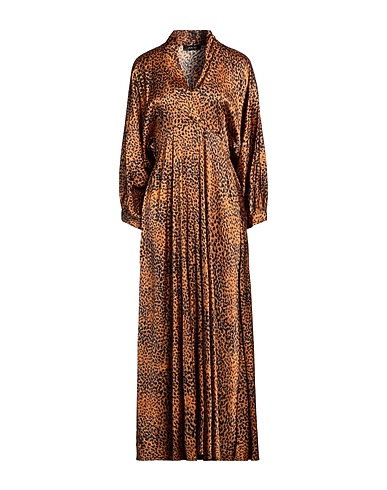 JADICTED Long dress Camel 95% Viscose, 5% Elastane