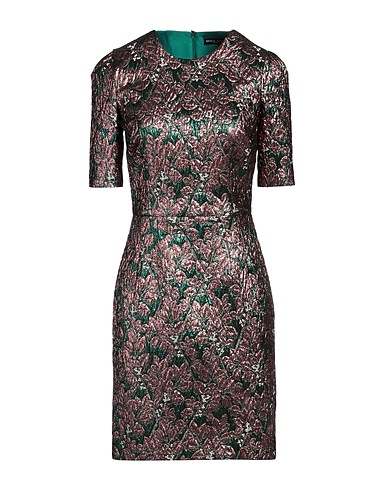 DOLCE&GABBANA Sheath dress Emerald green 100% Polyester