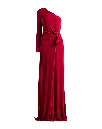 ALBERTA FERRETTI Long dress Garnet 100% Viscose