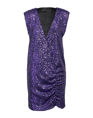HANITA Sequin dress H COUTURE Purple 95% Polyester, 5% Elastane