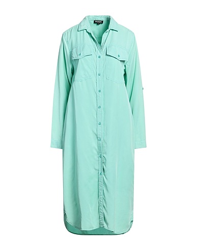 TRUE RELIGION Midi dress Turquoise 100% Lyocell