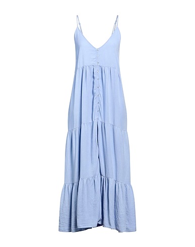 TRUE RELIGION Midi dress Light blue 100% Tencel™