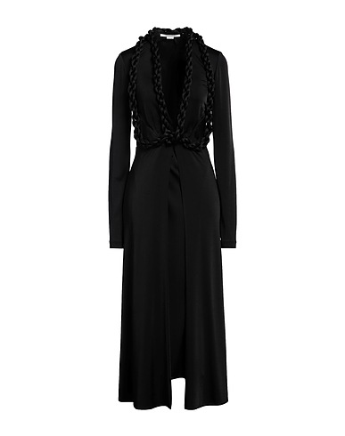 STELLA McCARTNEY Midi dress Black 96% Viscose, 4% Elastane