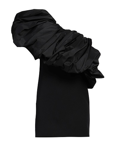 PUCCI One-shoulder dress Black 97% Polyester, 3% Elastane