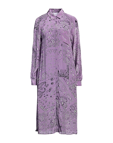 FROGBOX Midi dress Lilac 100% Viscose
