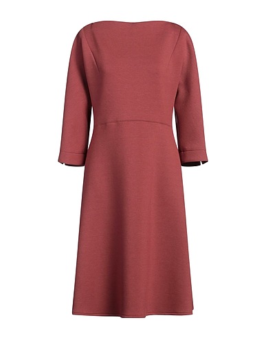 NATAN Midi dress Rust 80% Polyester, 15% Viscose, 5% Polyurethane
