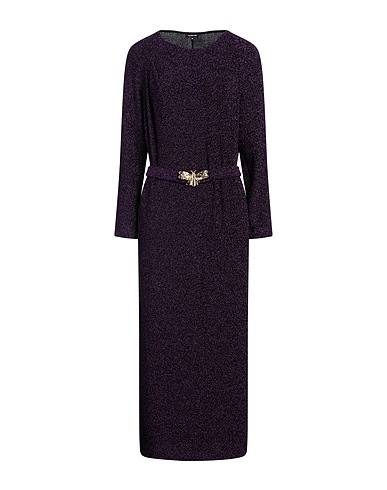 CAROLINE BISS Long dress Purple 70% Polyamide, 25% Metal, 5% Elastane