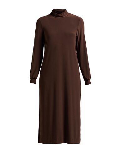 JOSEPH RIBKOFF DRESSES Chocolate brown 96% Polyester, 4% Elastane