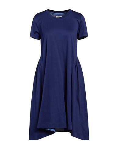 ALESSIA SANTI Vestito corto Blu 100% Cotone