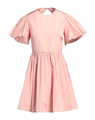 REDValentino Pleated dress Blush 100% Polyester