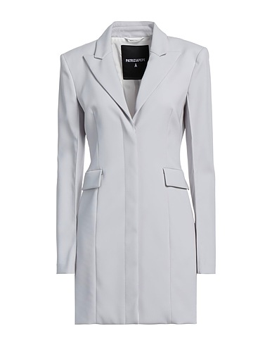 PATRIZIA PEPE Blazer dress Light grey 97% Polyester, 3% Elastane