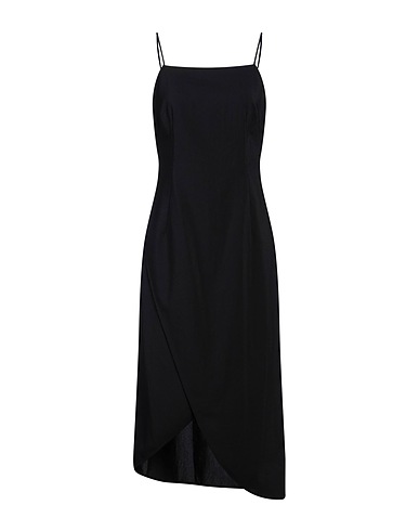 THEORY Midi dress Black 100% Polyester