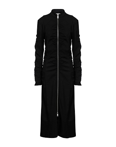 GESTUZ Midi dress Black 74% EcoVero™ viscose, 20% Polyamide, 6% Elastane