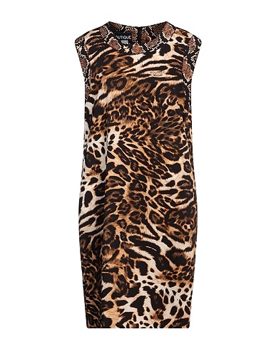 BOUTIQUE MOSCHINO Short dress Black 90% Polyester, 10% Elastane