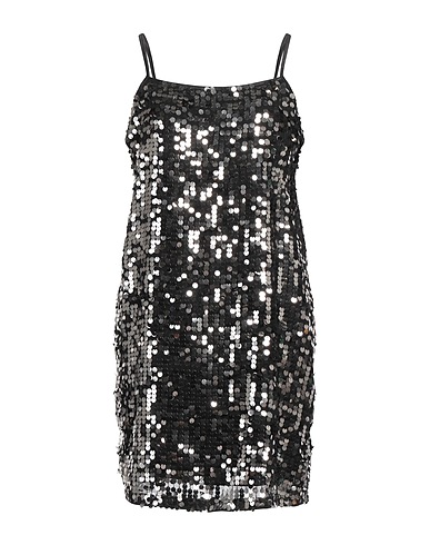 GESTUZ Sequin dress Black 100% Polyester