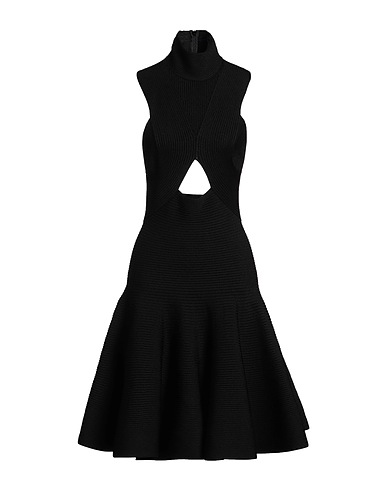 ALAÏA Midi dress Black 83% Viscose, 17% Polyester