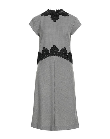 BOUTIQUE MOSCHINO Midi dress Black 53% Polyester, 43% Virgin Wool, 4% Elastane