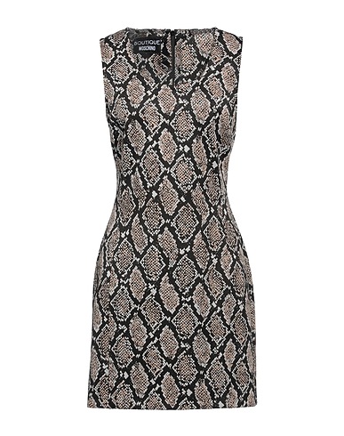 BOUTIQUE MOSCHINO Sheath dress Black 97% Polyamide, 3% Elastane