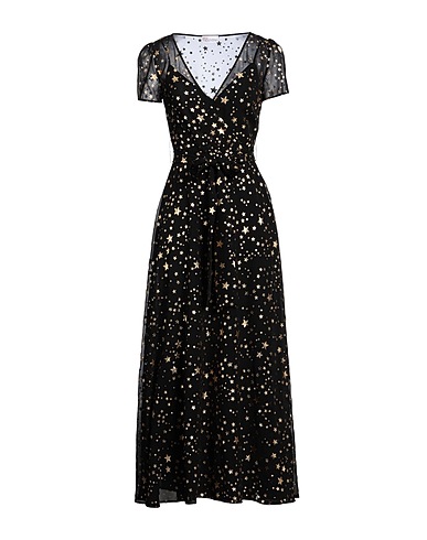 REDValentino Midi dress Black 100% Polyester