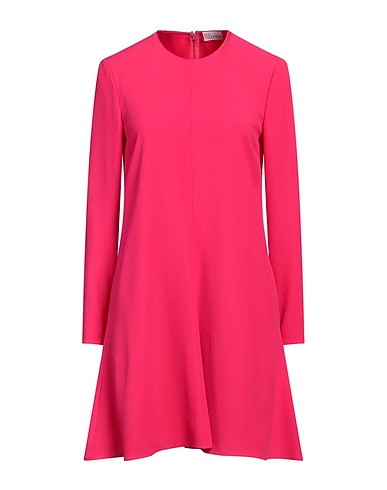 REDValentino Kurzes Kleid Fuchsia 70% Viskose, 30% Acetat