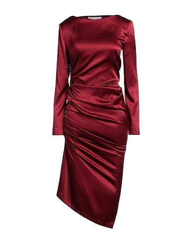 STEPHAN JANSON Kurzes Kleid Bordeaux 94% Seide, 6% Elastan