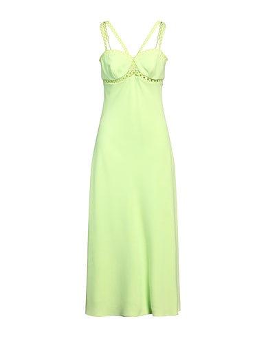 SIMKHAI Midi dress VERDE LIME 60% Acetate, 40% Polyester