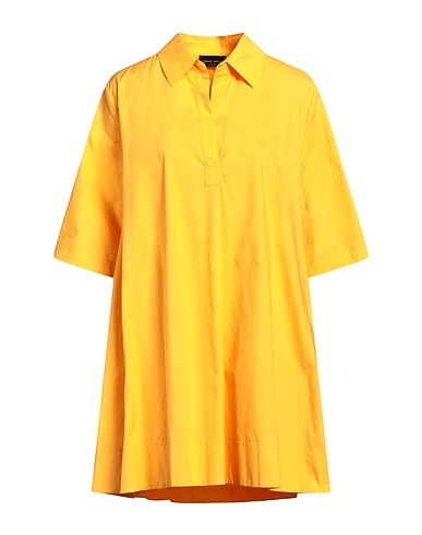 ROBERTO COLLINA Short dress Mandarin 100% Cotton