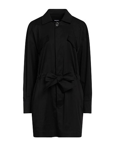 DSQUARED2 Vestito chemisier Nero 97% Cotone, 3% Elastan