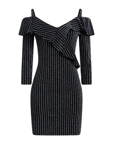 DSQUARED2 Sheath dress Black 77% Polyamide, 20% Elastane, 3% Polyester